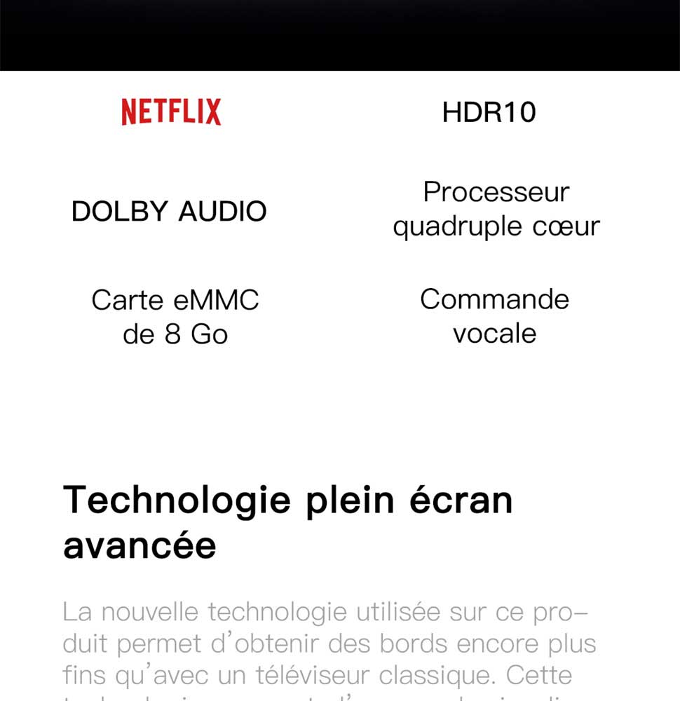 CHiQ L32H7A, 32 Pouces(80cm), Android 9.0, Smart TV, HD, WiFi, Bluetooth,Google Assistant, Netflix, Prime Video,2 HDMI, USB