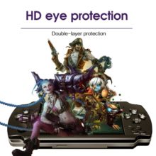 Écran 4.3 pouces pour Console de jeu PSP 32 bits joueurs de jeu portables jeu Portable 8GB Console lecteur 10000 + jeux caméra