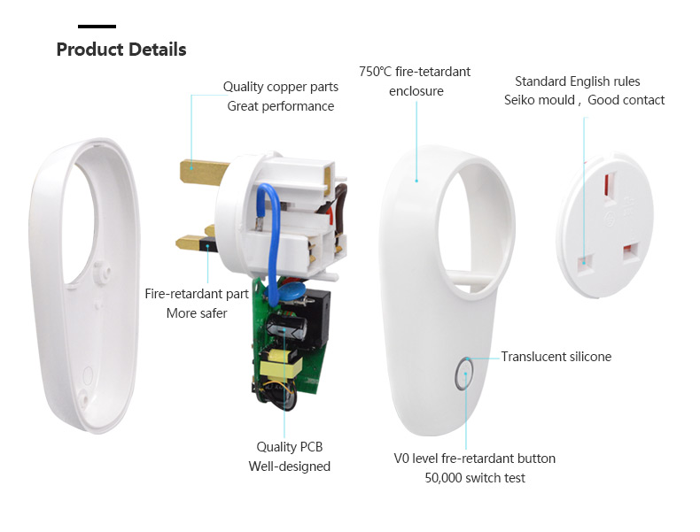 1/2 pièces Sonoff S26 WiFi prise intelligente US/EU/UK prise de courant sans fil prise de courant commutateur de maison intelligente travailler avec Alexa Google Assistant IFTTT