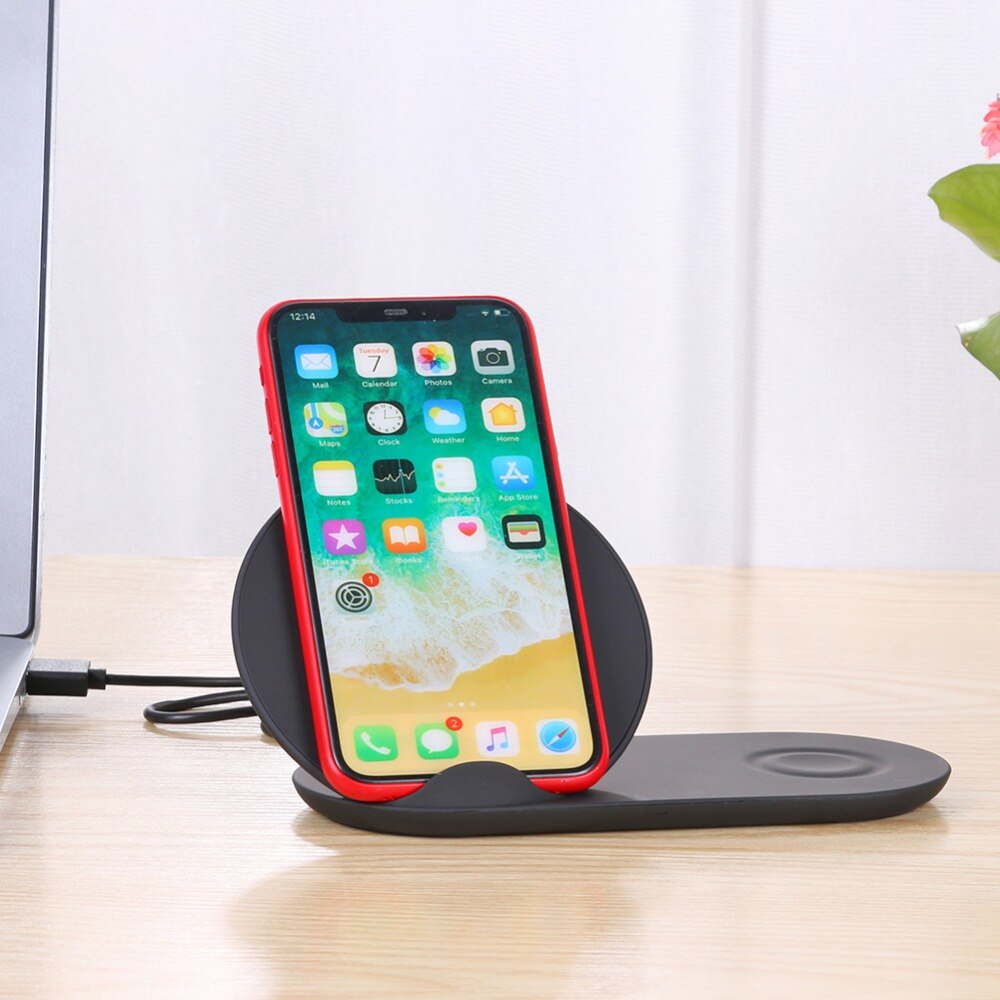 Pour Samsung chargeur sans fil Duo Dock double EP-N6100TBCGCN Charge rapide pour Galaxy Note 9 8 S9 S8 + montre Gear S3 Charge rapide