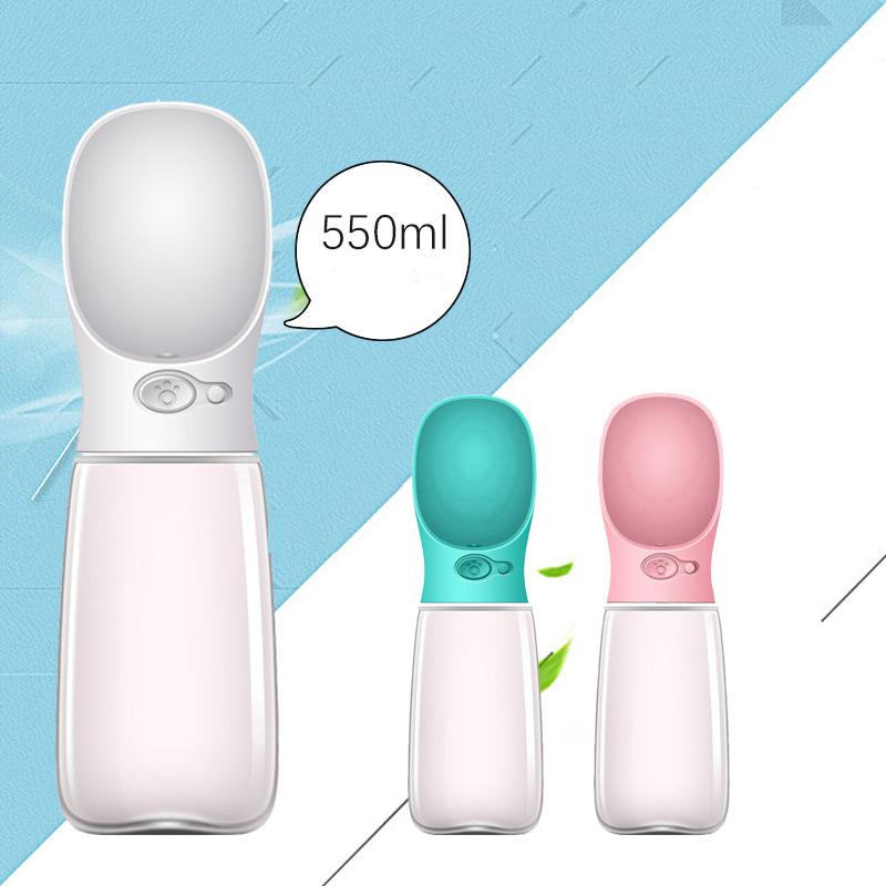 Bouteille d'eau Portable pour animaux de compagnie, bouteille pour chiens et chats, coupe d'eau facile à transporter, pour les voyages en plein air ou en plein air