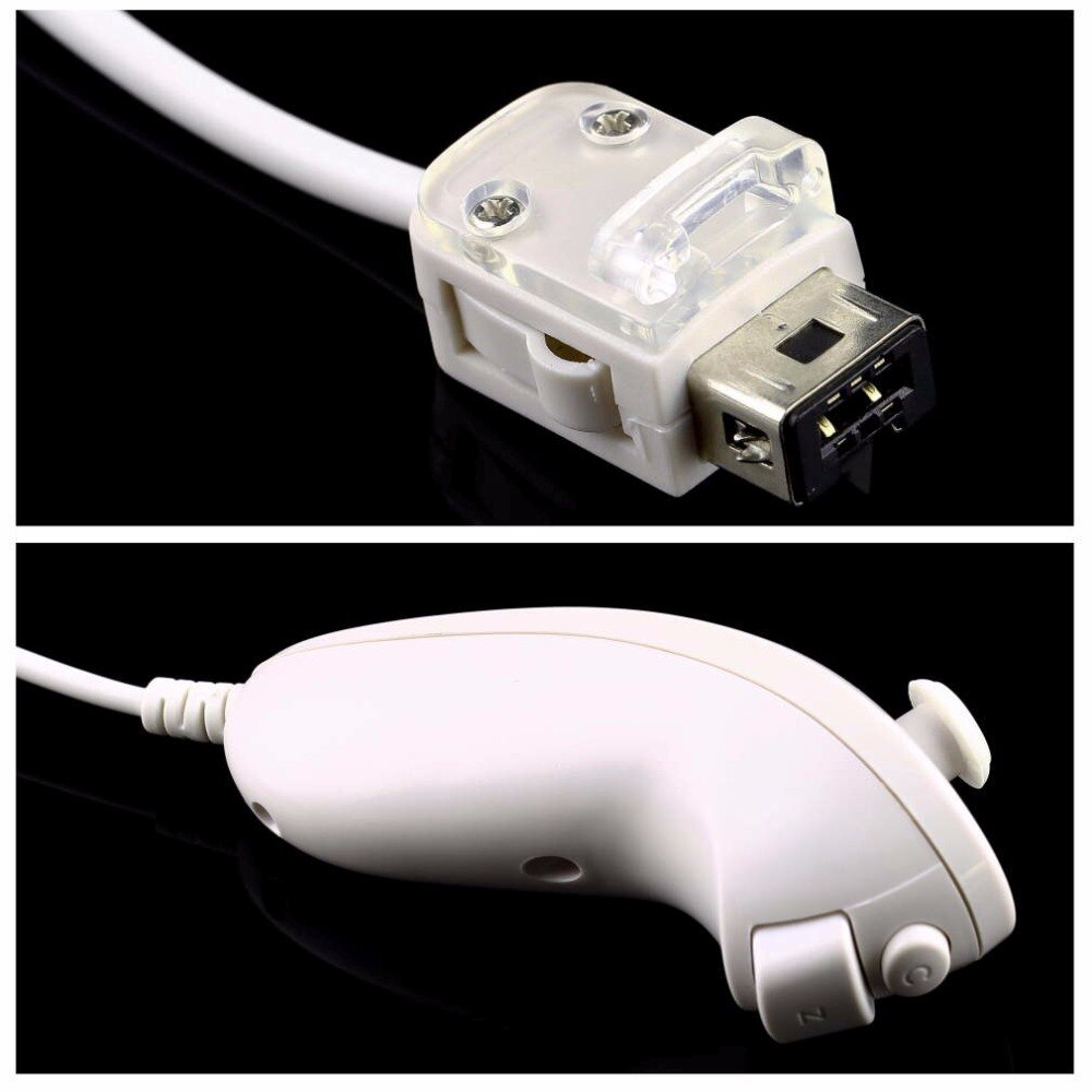 Portable nunmandrks contrôleur télécommande manette de jeu vidéo contrôleur de jeu pour Nintendo Wii Console de jeu blanc 2020 nouveau
