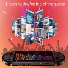 2020 PSP X12 8G rétro Console de jeu Portable 5 « Portable lecteur de jeu vidéo Console manette pour ps4 contrôleur xiaomi xbox one