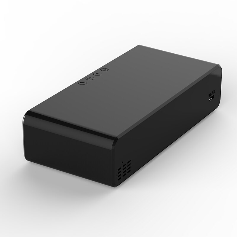 LED electronique réveil thermomètre numérique horloge téléphone Mobile chargeur sans fil miroir multifonction alarme