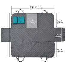 Prodigen chien housse de siège de voiture imperméable Transport pour animaux de compagnie chien transporteur voiture banquette arrière tapis de protection voiture hamac pour petits grands chiens