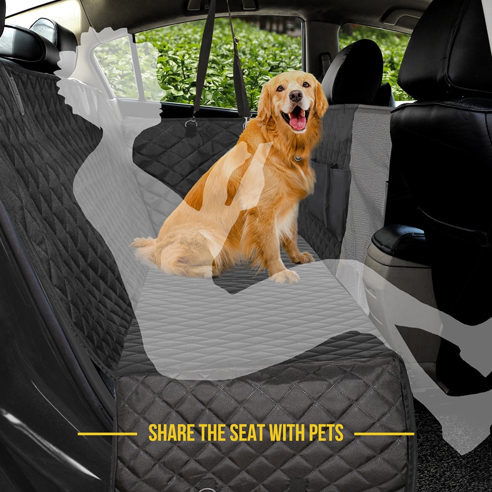 Prodigen chien housse de siège de voiture imperméable Transport pour animaux de compagnie chien transporteur voiture banquette arrière tapis de protection voiture hamac pour petits grands chiens Prodigen chien housse de siège de voiture imperméable Transport pour animaux de compagnie chien transporteur voiture banquette arrière tapis de protection voiture hamac pour petits grands chiens