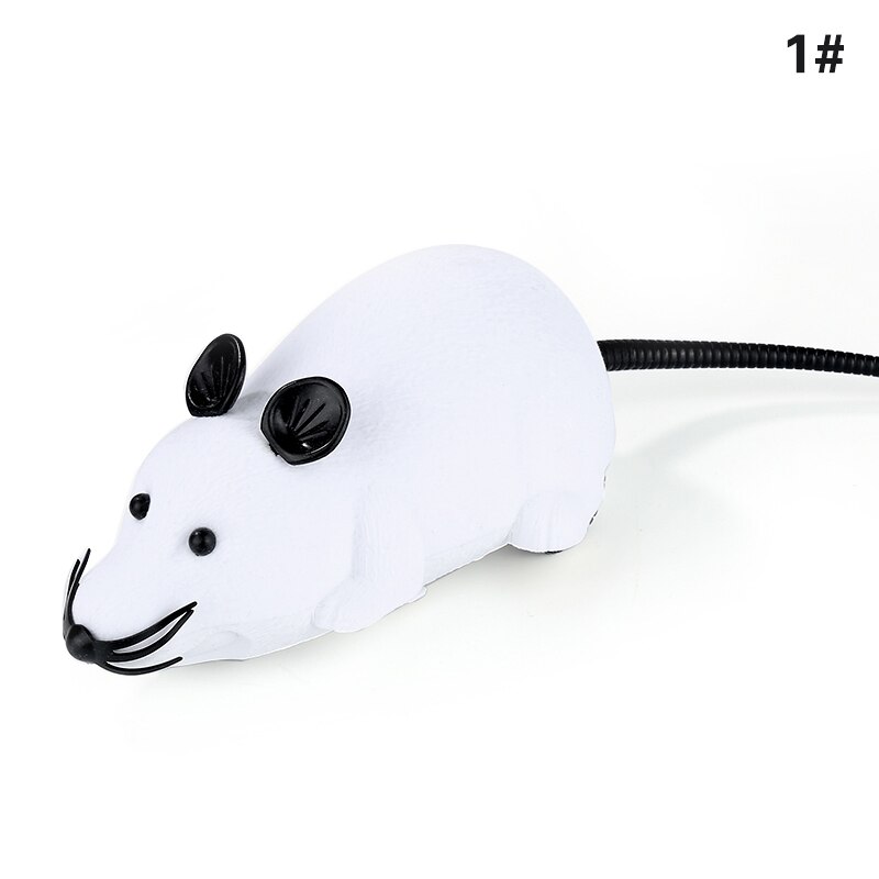 Nouveau 8 couleurs chat jouets télécommande sans fil RC Simulation souris jouet électronique Rat souris jouet pour chaton chat nouveauté jouet