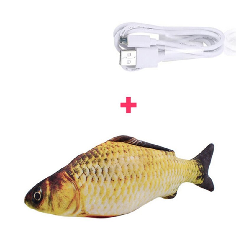 30CM électronique chat jouet électrique USB charge Simulation poissons jouets pour chien chat mâcher jouer mordre fournitures dropshipping