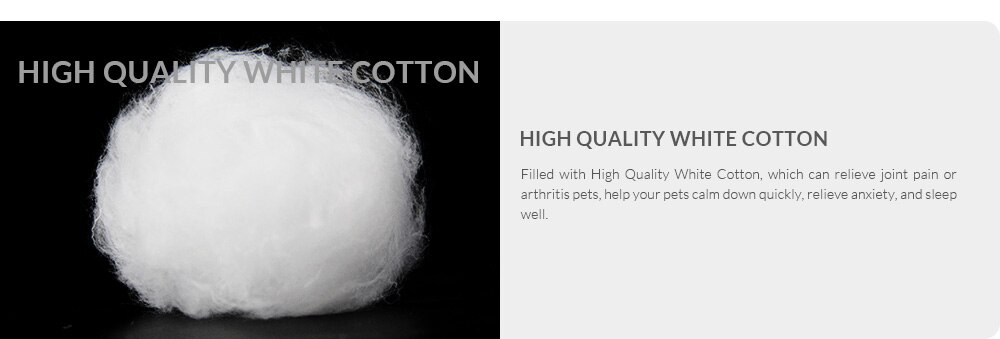 DEKO lit pour chien Super doux chenil rond moelleux chat maison chaud confortable coussin de couchage tapis canapé lavable chiot en peluche