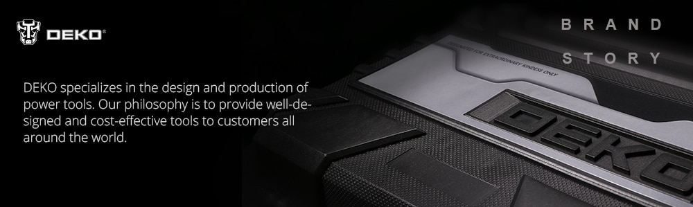 DEKO nouveau Sharker 20V perceuse visseuse sans fil tournevis Mini pilote d'alimentation sans fil batterie Lithium-Ion cc 18 + 1 réglages