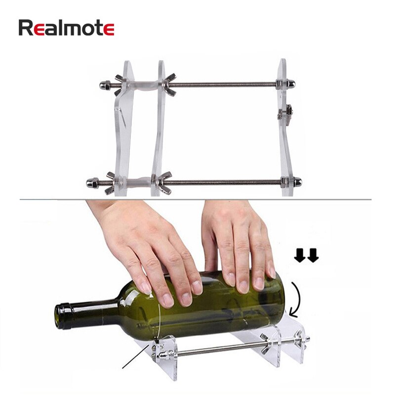 Realmote professionnel pour bouteilles de bière coupe verre coupe-bouteille outils de bricolage machine coupe de vin coupe