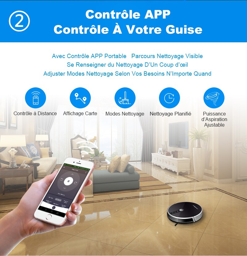LIECTROUX C30B Aspirateur robot , cartographie intelligente, avec mémoire, application WiFi et commande vocale, aspiration forte 4000 Pa, nettoyage humide, poils d'animaux, nettoyant pour sols et tapi LIECTROUX C30B Aspirateur robot , cartographie intelligente, avec mémoire, application WiFi et commande vocale, aspiration forte 4000 Pa, nettoyage humide, poils d'animaux, nettoyant pour sols et tapi