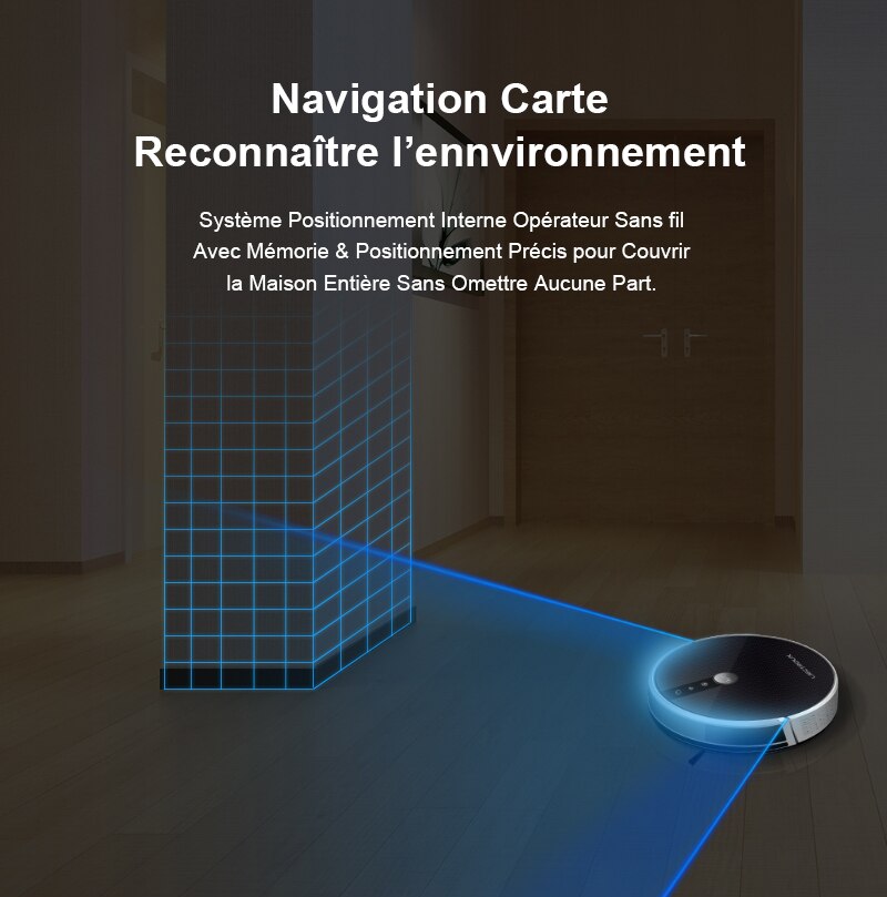 LIECTROUX C30B Aspirateur robot , cartographie intelligente, avec mémoire, application WiFi et commande vocale, aspiration forte 4000 Pa, nettoyage humide, poils d'animaux, nettoyant pour sols et tapi LIECTROUX C30B Aspirateur robot , cartographie intelligente, avec mémoire, application WiFi et commande vocale, aspiration forte 4000 Pa, nettoyage humide, poils d'animaux, nettoyant pour sols et tapi