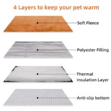 Tapis pour animaux de compagnie couverture auto-chauffant coussins pour animaux de compagnie chien couverture chat lit animal de compagnie tapis thermique couverture pour chiot chien chats tapis de li
