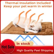 Tapis pour animaux de compagnie couverture auto-chauffant coussins pour animaux de compagnie chien couverture chat lit animal de compagnie tapis thermique couverture pour chiot chien chats tapis de li