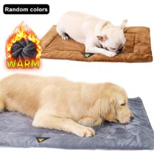 Tapis pour animaux de compagnie couverture auto-chauffant coussins pour animaux de compagnie chien couverture chat lit animal de compagnie tapis thermique couverture pour chiot chien chats tapis de li