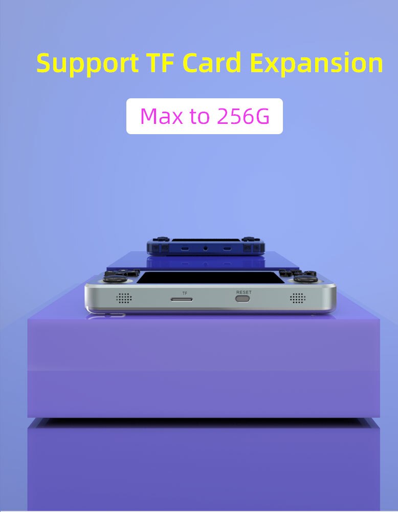 ANBERNIC RG351M RG351P rétro Console de jeu vidéo en alliage d'aluminium coque 2500 Console de jeu Portable RG351 lecteur de jeu Portable