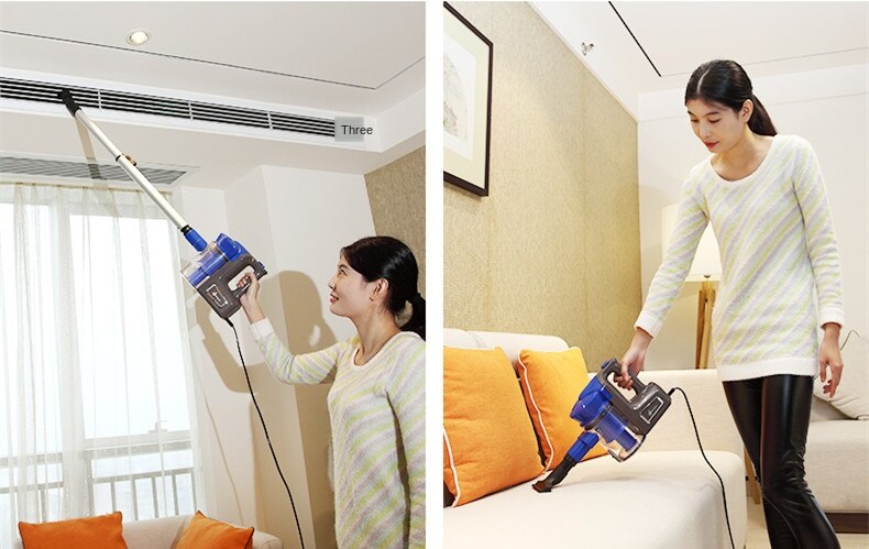 Aspirateur domestique de voiture aspirateur de voiture haute puissance aspirateur propre Vertical balayeuse à main