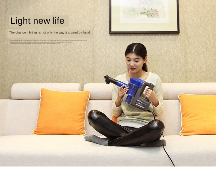 Aspirateur domestique de voiture aspirateur de voiture haute puissance aspirateur propre Vertical balayeuse à main