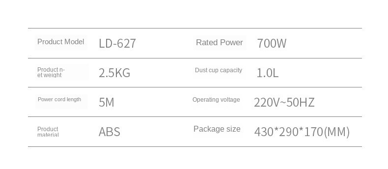 Aspirateur domestique de voiture aspirateur de voiture haute puissance aspirateur propre Vertical balayeuse à main