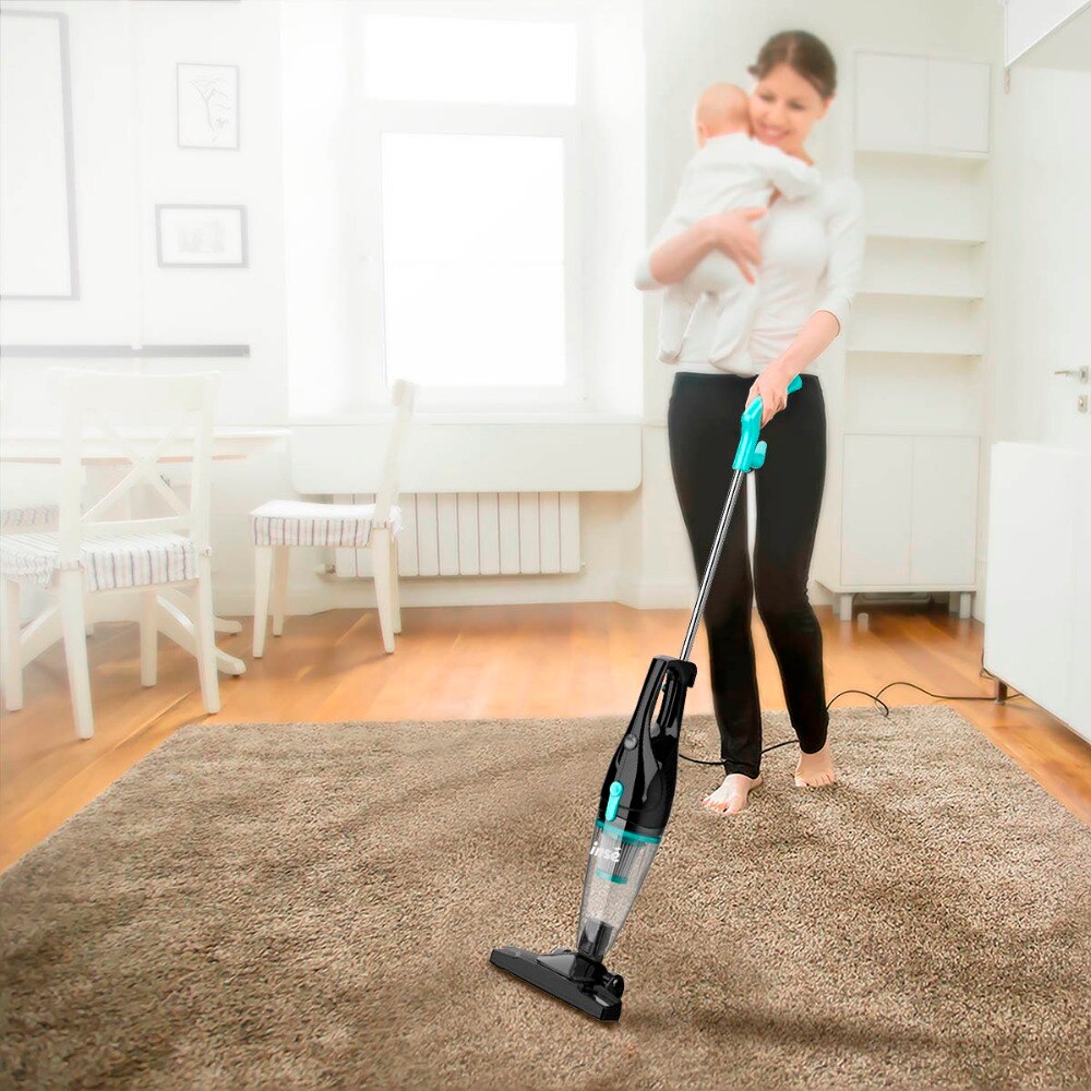 INSE aspirateur bâton filaire aspirateur AR3SE puissant aspiration 400W moteur polyvalent 3in1 aspirateur à main