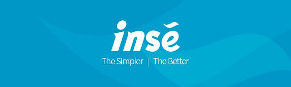 INSE aspirateur bâton filaire aspirateur AR3SE puissant aspiration 400W moteur polyvalent 3in1 aspirateur à main