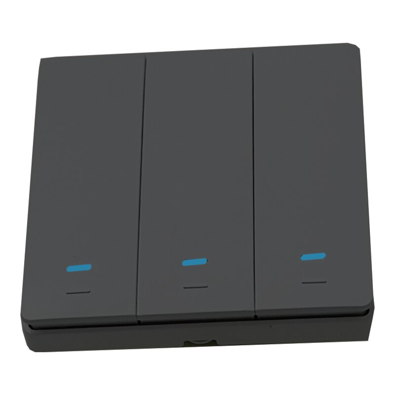 WiFi lumière intelligente interrupteur mural blanc noir 1/2/3 Gang Tuya Smart Home Phone 2 voies contrôle pour Alexa Google maison minuterie fonction