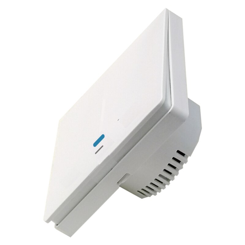 WiFi lumière intelligente interrupteur mural blanc noir 1/2/3 Gang Tuya Smart Home Phone 2 voies contrôle pour Alexa Google maison minuterie fonction