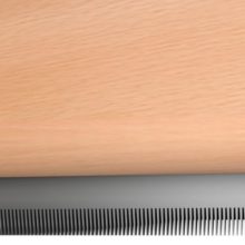 Chat chien en bois peigne brosse conception efficace toilettage outil fourrure enlever Anti flottant cheveux en acier inoxydable nettoyage tondeuse râteau