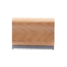 Chat chien en bois peigne brosse conception efficace toilettage outil fourrure enlever Anti flottant cheveux en acier inoxydable nettoyage tondeuse râteau