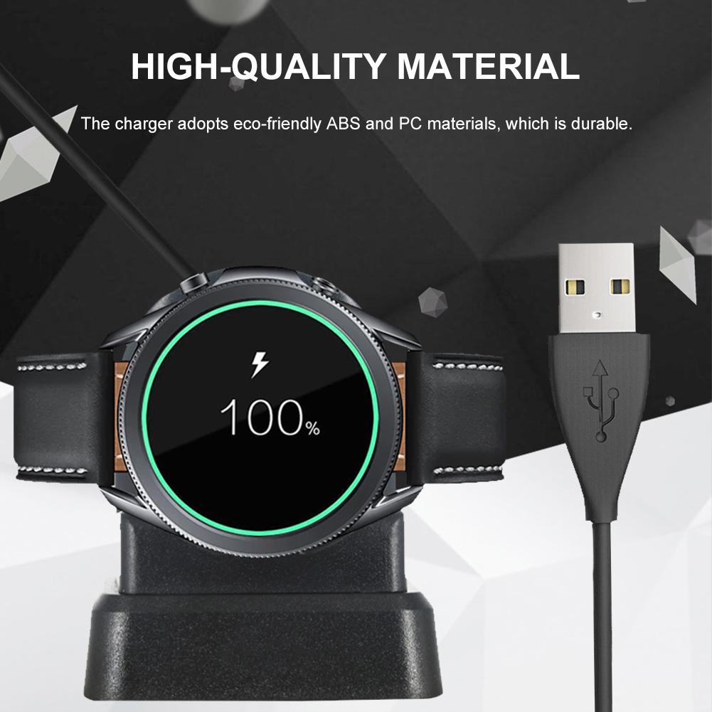 Dock de charge de remplacement de chargeur de montre de haute qualité pour Galaxy Watch3 41mm 45mm Dock de charge de remplacement de chargeur de montre de haute qualité pour Galaxy Watch3 41mm 45mm