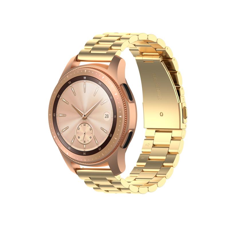 Remplacement de Bracelet de montre pour Huami Amazfit GTR/Samsung Galaxy montre S3 montre intelligente universelle ceinture en acier 42MM Bracelet accessoire