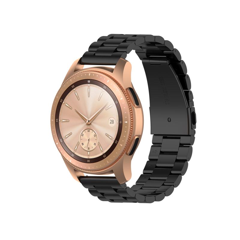 Remplacement de Bracelet de montre pour Huami Amazfit GTR/Samsung Galaxy montre S3 montre intelligente universelle ceinture en acier 42MM Bracelet accessoire