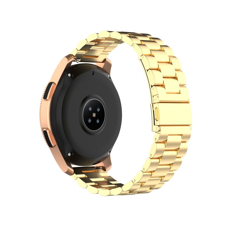 Remplacement de Bracelet de montre pour Huami Amazfit GTR/Samsung Galaxy montre S3 montre intelligente universelle ceinture en acier 42MM Bracelet accessoire