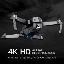 SG107 Mini Drone 4K FPV WIFI caméra unique drone professionnel double caméra flux optique batterie modulaire RC quadrirotor VS E58 dron
