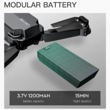 SG107 Mini Drone 4K FPV WIFI caméra unique drone professionnel double caméra flux optique batterie modulaire RC quadrirotor VS E58 dron