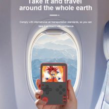 500 en 1 Console de jeu portable Ultra-mince carte Console de jeu rétro Console de jeu vidéo grand cadeau 2.4 pouces écran classique manette