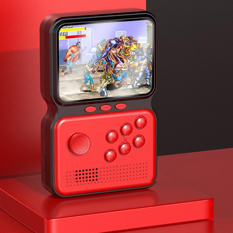 Gamer Gaming rétro Portable Mini Console de poche 16-Bit 3.0 pouces couleur LCD enfants couleur jeu joueur intégré 990 + jeux