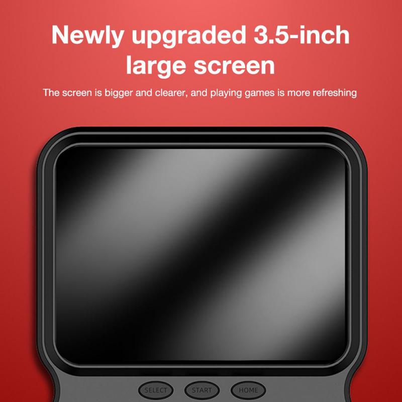 Gamer Gaming rétro Portable Mini Console de poche 16-Bit 3.0 pouces couleur LCD enfants couleur jeu joueur intégré 990 + jeux