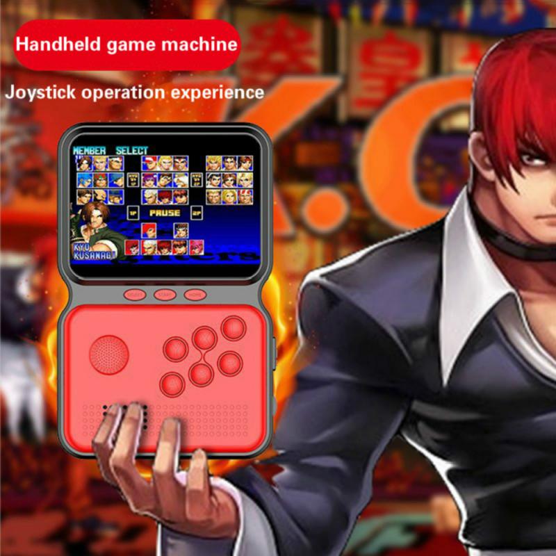 Gamer Gaming rétro Portable Mini Console de poche 16-Bit 3.0 pouces couleur LCD enfants couleur jeu joueur intégré 990 + jeux