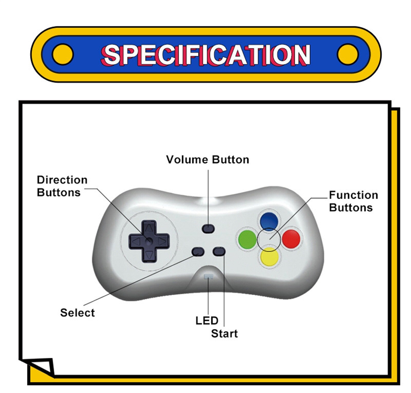 Console de jeu vidéo classique avec 620 jeux classiques rétro 4k Tv Hdmi /av Console de jeu 8 bits lecteur de jeu portable manette #3