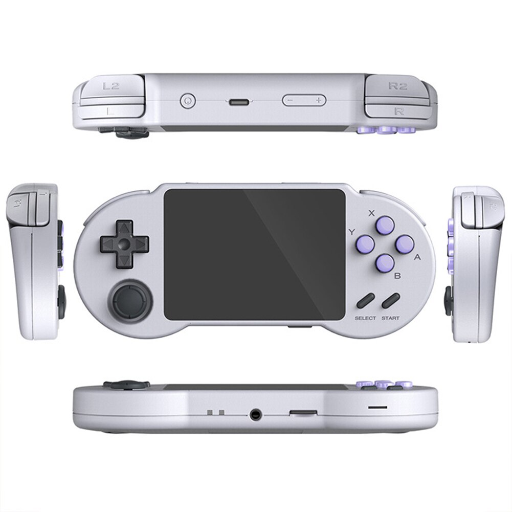 Pocketgo S30 rétro Console de jeu 3.5 pouces IPS écran lecteur de jeu portable intégré 128GB 10000 jeux de poche lecteurs vidéo