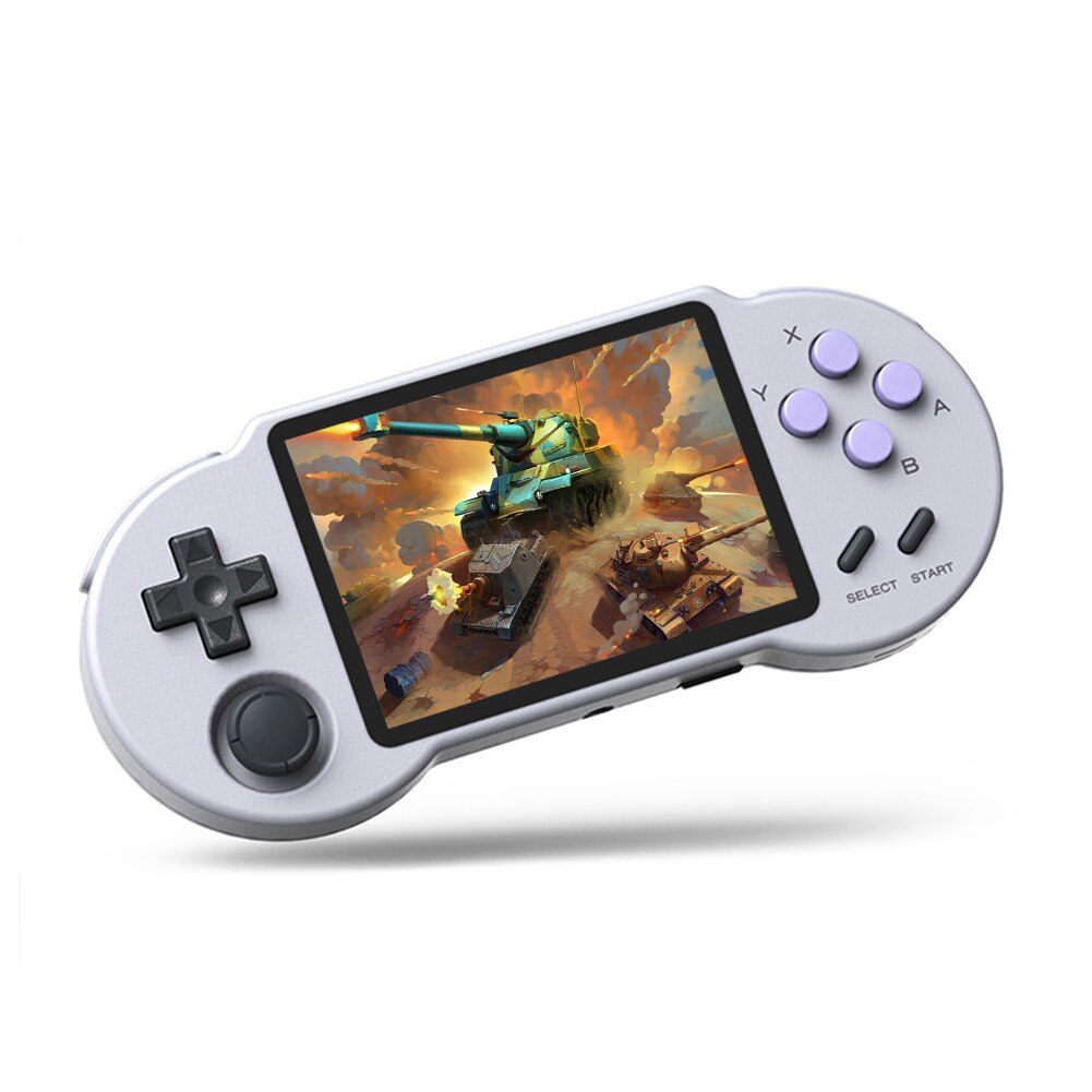 Pocketgo S30 rétro Console de jeu 3.5 pouces IPS écran lecteur de jeu portable intégré 128GB 10000 jeux de poche lecteurs vidéo