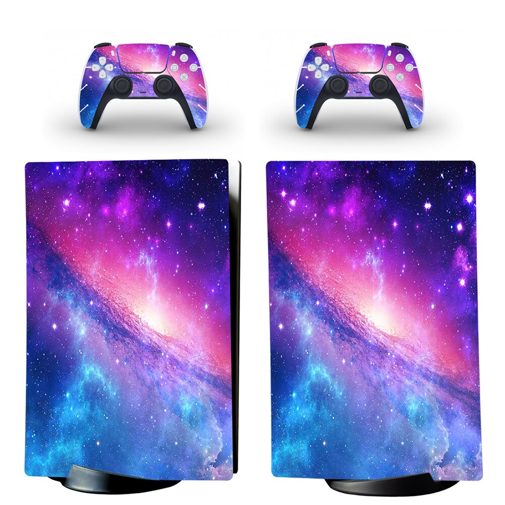 Contrôleur de Console de jeu autocollants Kit de couverture accessoires de Machine électronique pour Sony PS5 décalcomanies amovibles numériques