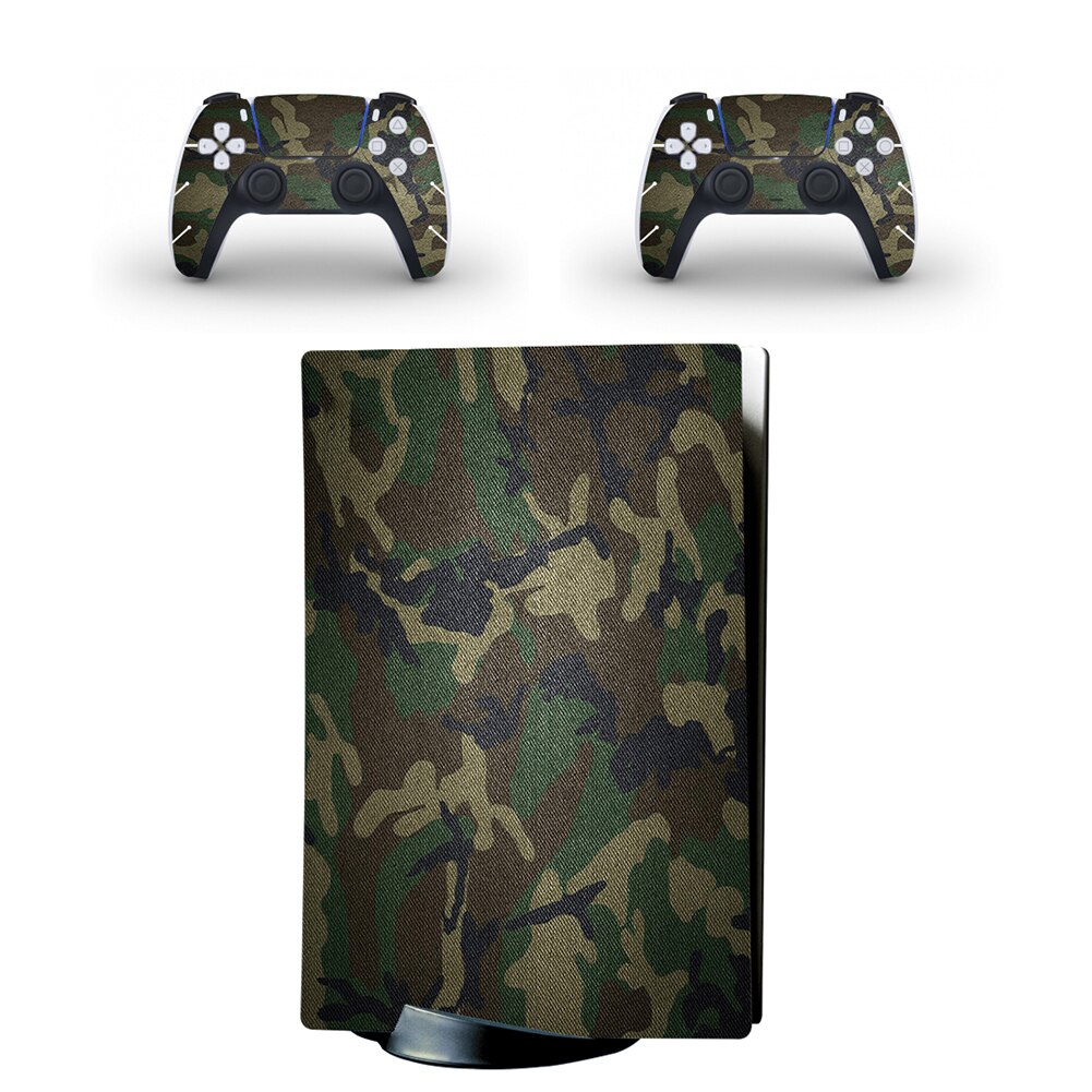 Contrôleur de Console de jeu autocollants Kit de couverture accessoires de Machine électronique pour Sony PS5 décalcomanies amovibles numériques