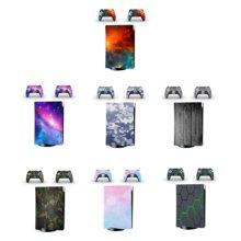 Accessoires de Machine électronique contrôleur de Console de jeu autocollants Kit de couverture pour Sony PS5 décalcomanies amovibles numériques