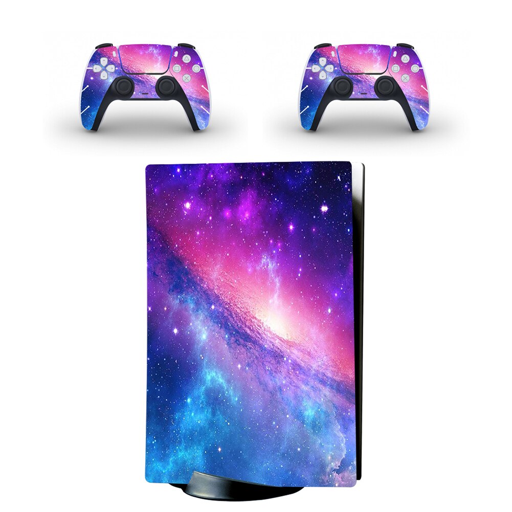 Accessoires de Machine électronique contrôleur de Console de jeu autocollants Kit de couverture pour Sony PS5 décalcomanies amovibles numériques