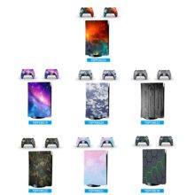 Accessoires de Machine électronique contrôleur de Console de jeu autocollants Kit de couverture pour Sony PS5 décalcomanies amovibles numériques