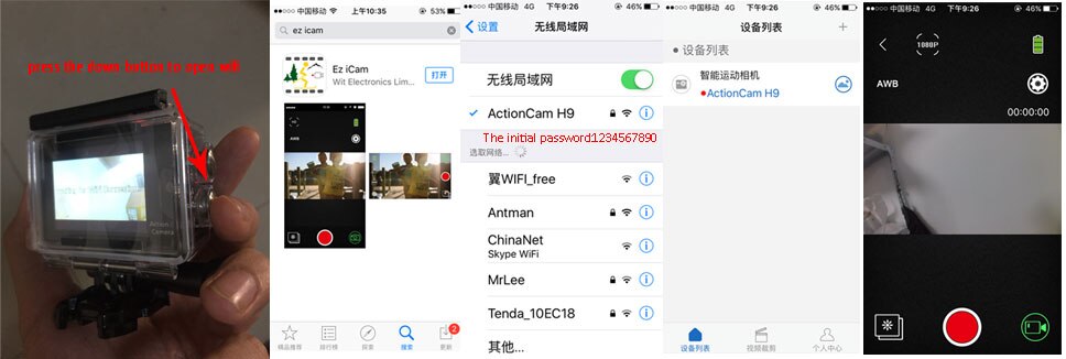 Nouveauté! Original Eken H9R / H9 Ultra HD 4K caméra d'action 30m étanche 2.0 'écran 1080p sport caméra aller extrême pro cam Nouveauté! Original Eken H9R / H9 Ultra HD 4K caméra d'action 30m étanche 2.0 'écran 1080p sport caméra aller extrême pro cam