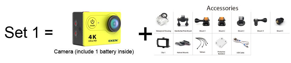 Nouveauté! Original Eken H9R / H9 Ultra HD 4K caméra d'action 30m étanche 2.0 'écran 1080p sport caméra aller extrême pro cam Nouveauté! Original Eken H9R / H9 Ultra HD 4K caméra d'action 30m étanche 2.0 'écran 1080p sport caméra aller extrême pro cam